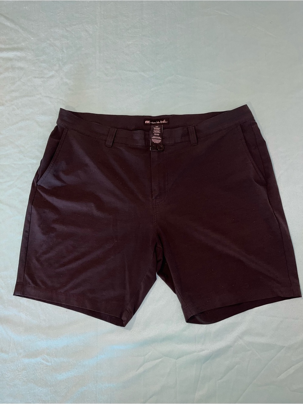 Travis Mathew Men's Black Athletic Shorts